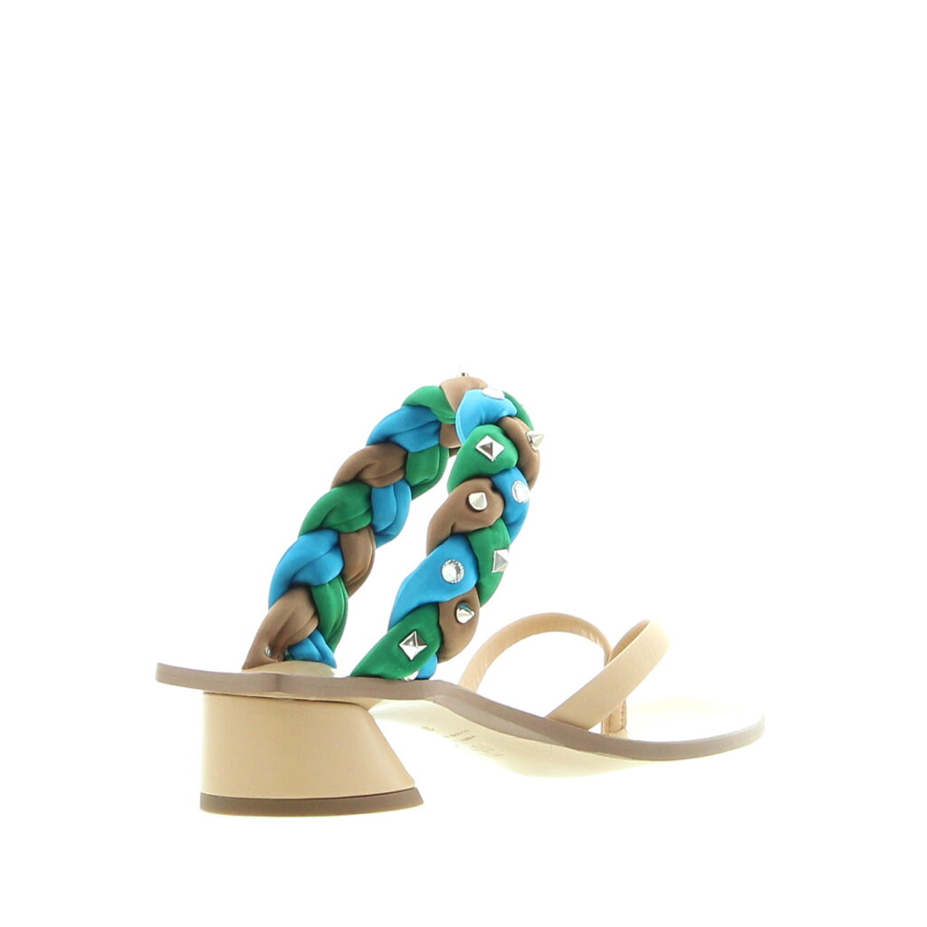 Claudio Merazzi - Diaspro Sandal - Multicolor Turquoise