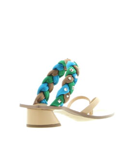 Claudio Merazzi - Diaspro Sandal - Multicolor Turquoise - Image 4