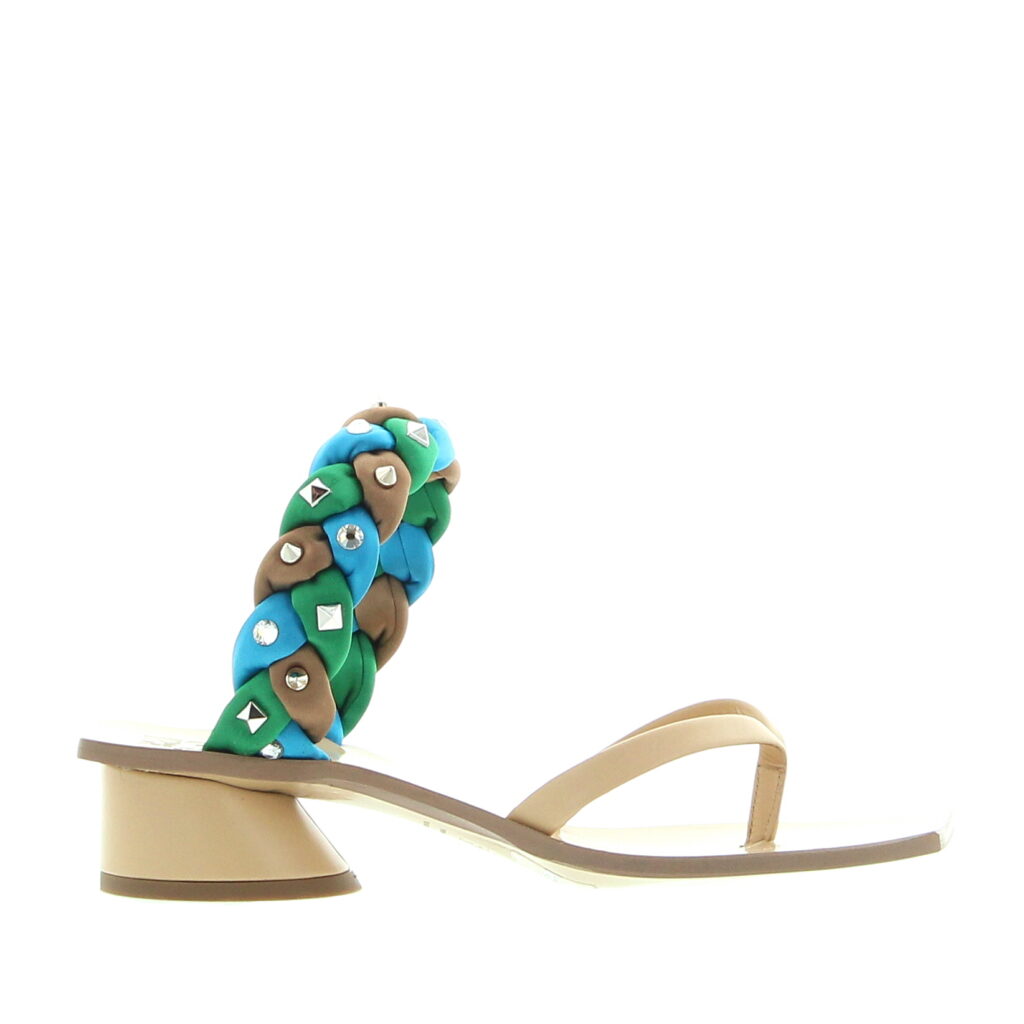 Claudio Merazzi - Diaspro Sandal - Multicolor Turquoise