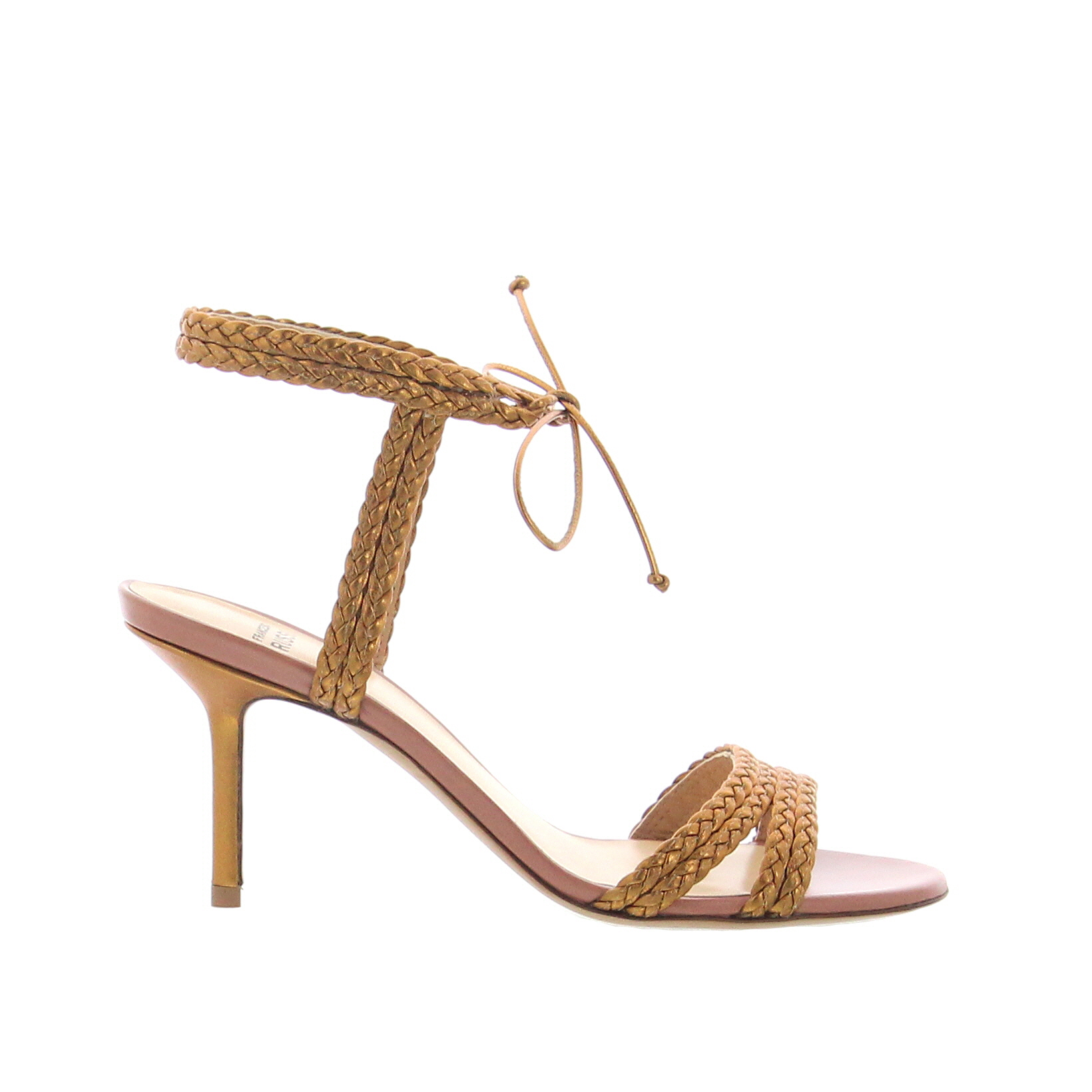 Francesco Russo - Woven Sandal - Old Gold - Image 2