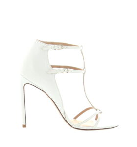 Francesco Russo - T-Bar Strappy Sandal - White - Image 1