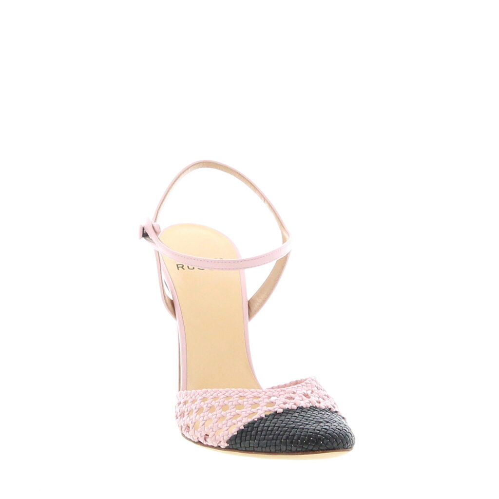 Francesco Russo - Mary Jane Pump - Pink / Black