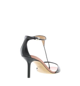 Francesco Russo - Extra Thin T-Strap Sandal 75 - Black - Image 4