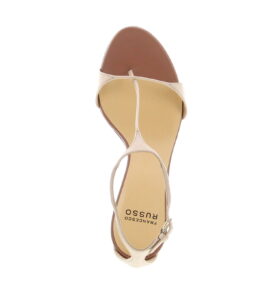 Francesco Russo - Extra Thin T-Strap Sandal 75 - Nude - Image 5