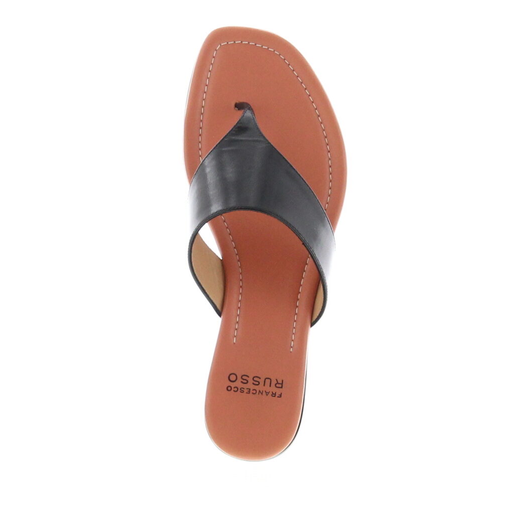 Francesco Russo - Thong Flat - Black