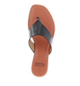 Francesco Russo - Thong Flat - Black - Image 4