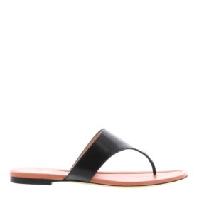 Francesco Russo - Thong Flat - Black - Image 1