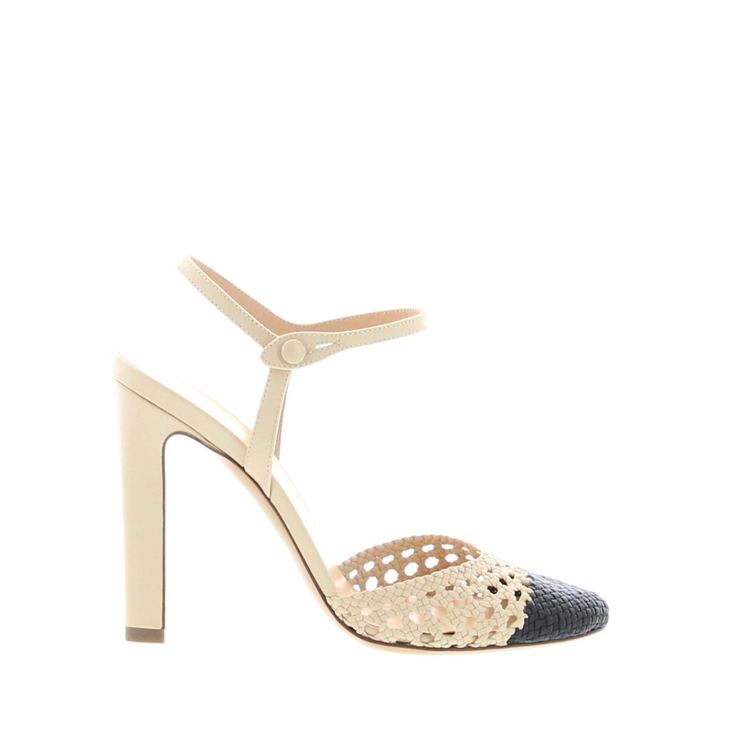 Francesco Russo - Mary Jane Pump - Dust / Black