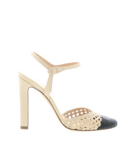 Francesco Russo - Mary Jane Pump - Dust / Black - Image 2