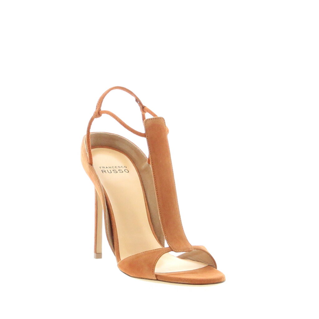 Francesco Russo - T-Strap Sandal - Pumpkin