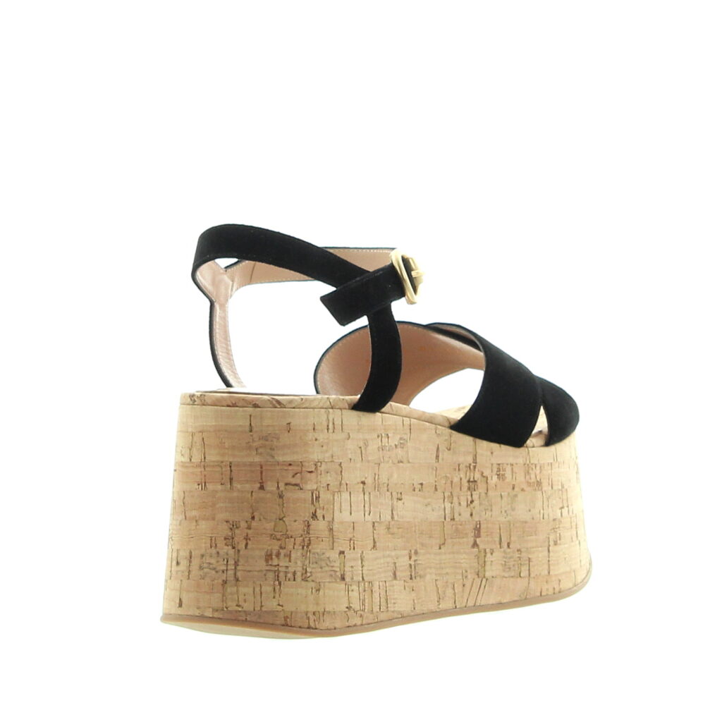Gianvito Rossi - Bebe Wedge Black