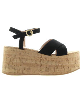 Gianvito Rossi - Bebe Wedge Black - Image 1