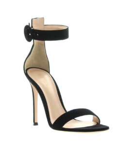 Gianvito Rossi - Portofino Sandal 105 - Black Suede - Image 3