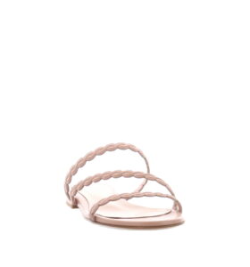 Gianvito Rossi - Kay Mule Flat - Peach - Image 3