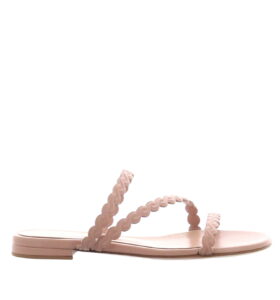 Gianvito Rossi - Kay Mule Flat - Peach - Image 1