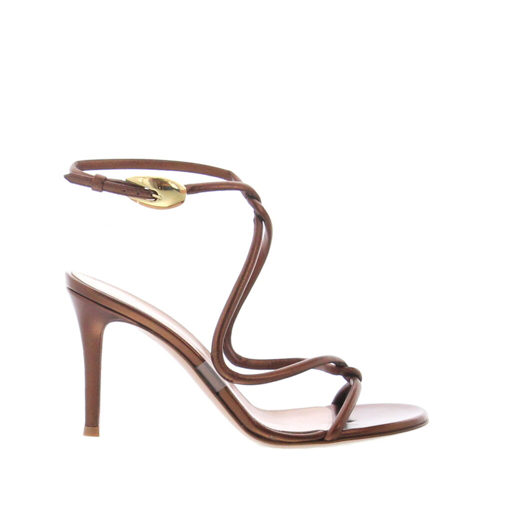 Gianvito Rossi - Black Mamba Sandal 85 - Chocolate