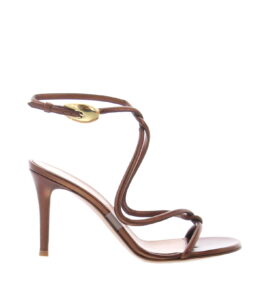 Gianvito Rossi - Black Mamba Sandal 85 - Chocolate - Image 2