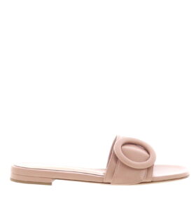 Gianvito Rossi - Venezia Mule - Peach - Image 1