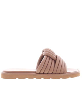 Gianvito Rossi - Ottavia Flat Sandal - Praline - Image 1