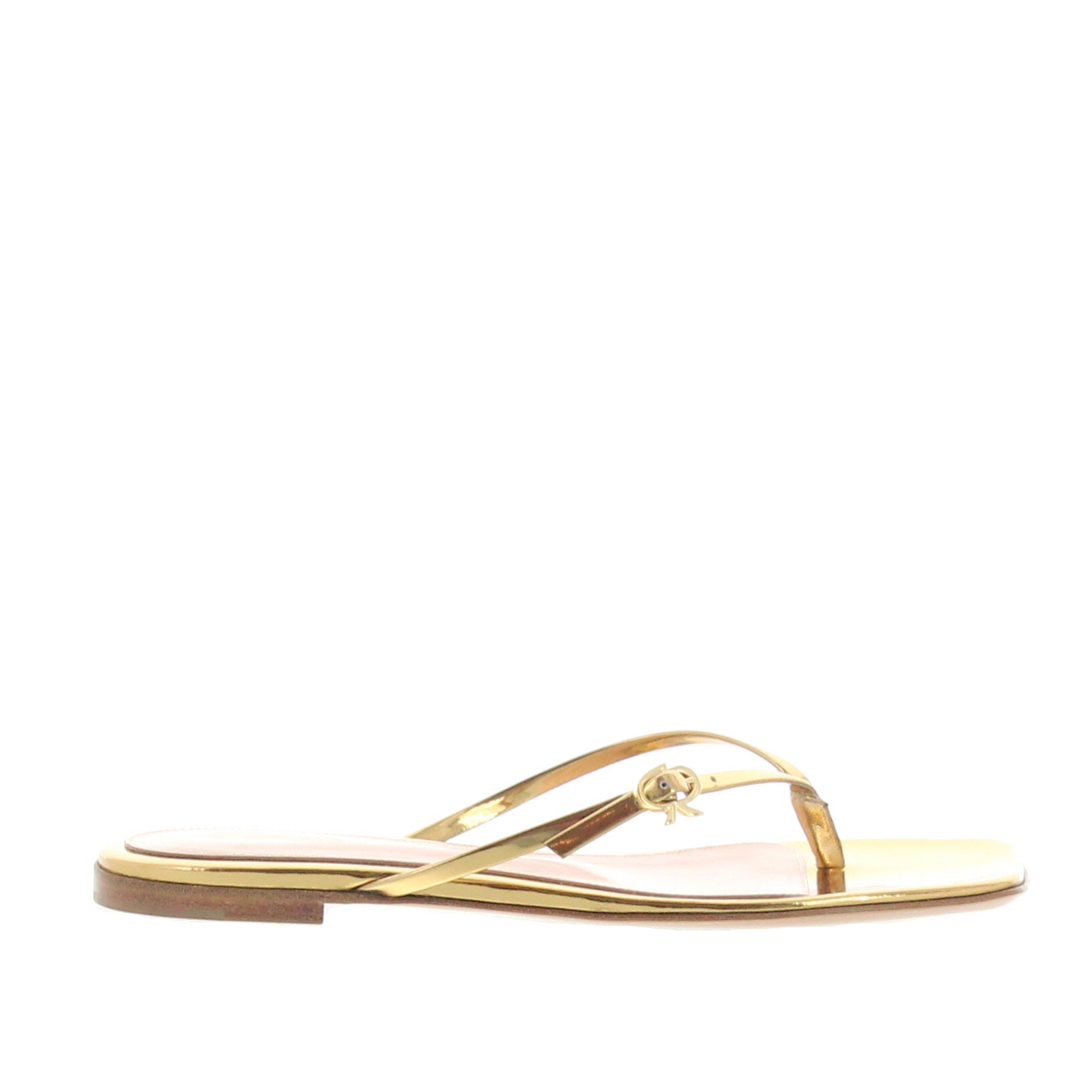 Gianvito Rossi - Flat Ribbon Thong - Mekong - Image 1