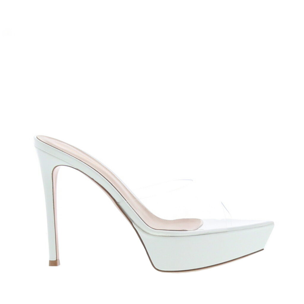 Gianvito Rossi - Betty Mule - White