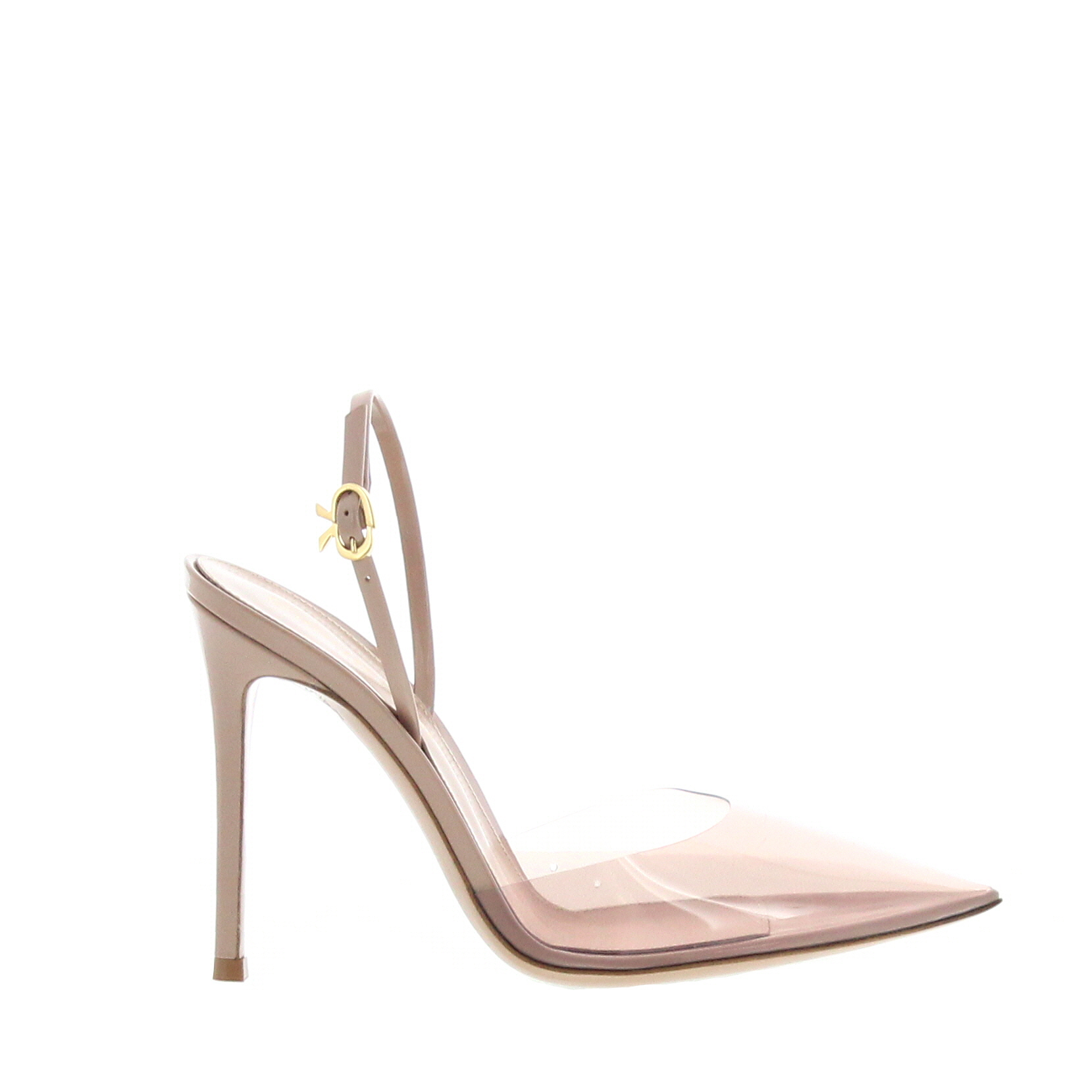 Gianvito Rossi - Ribbon D'Orsay Peach - Image 1