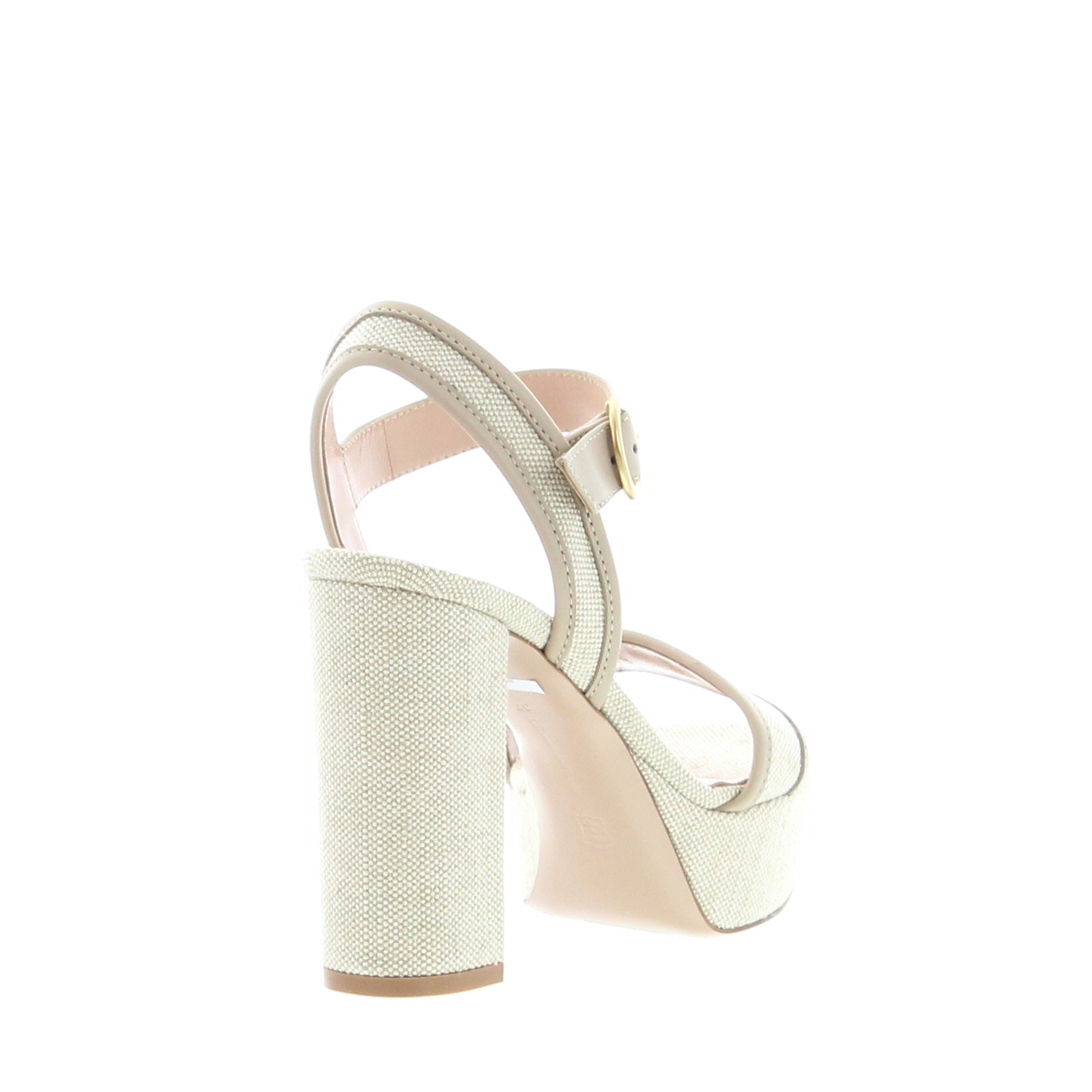 Gianvito Rossi - Milos Sandal - Canvas Sand - Image 4