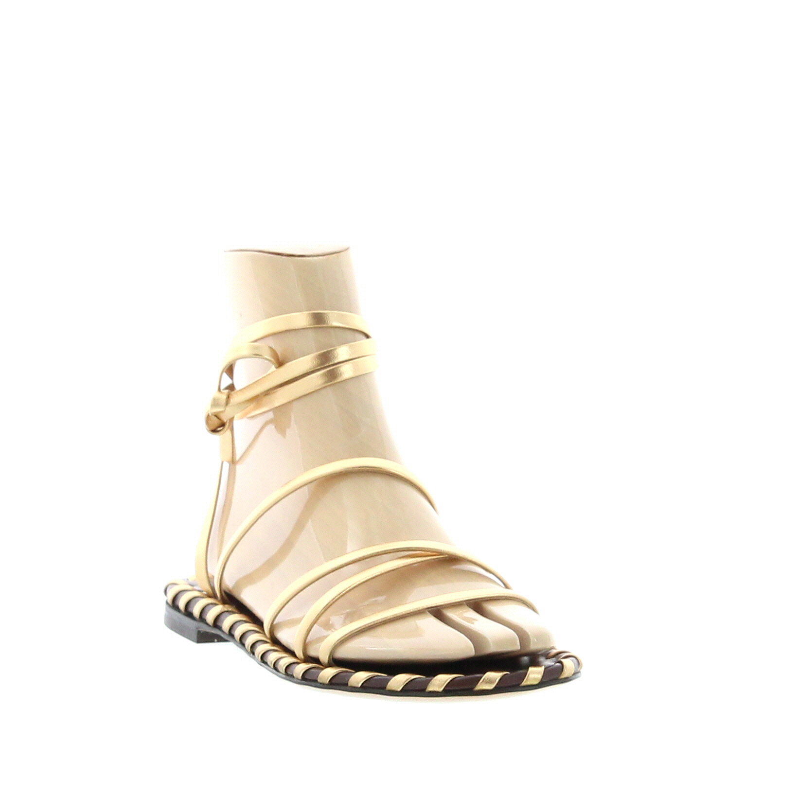 Gianvito Rossi - Zaira Flat Sandal - Mekong - Image 3