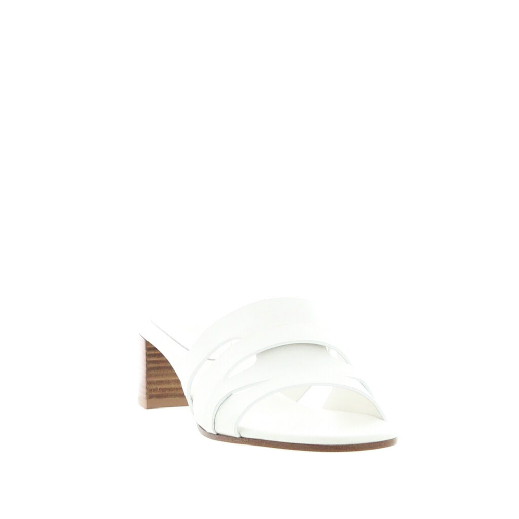 Gianvito Rossi - Nora Mule 45 - White