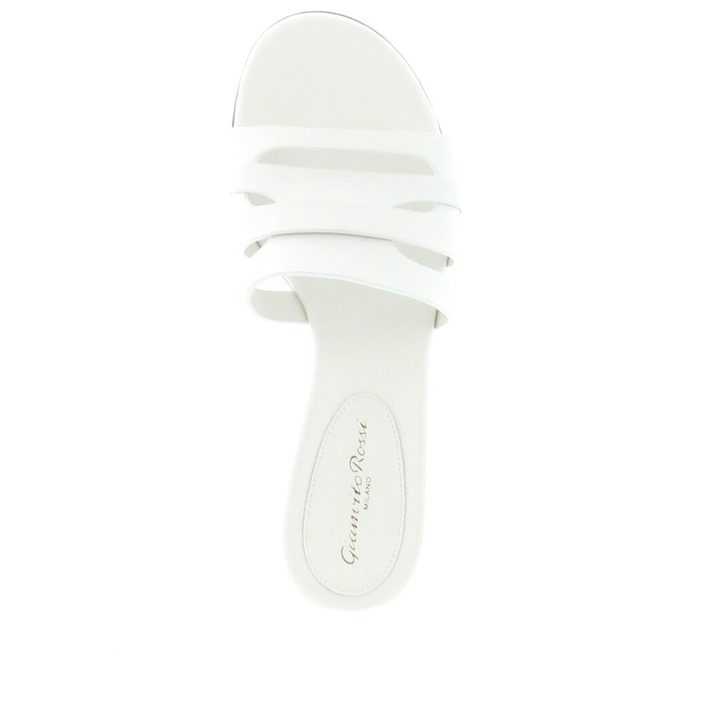 Gianvito Rossi - Nora Mule 45 - White
