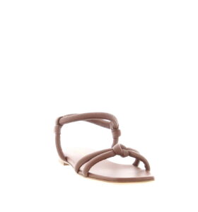Gianvito Rossi - Juno Sandal Flat - Cuoio - Image 3