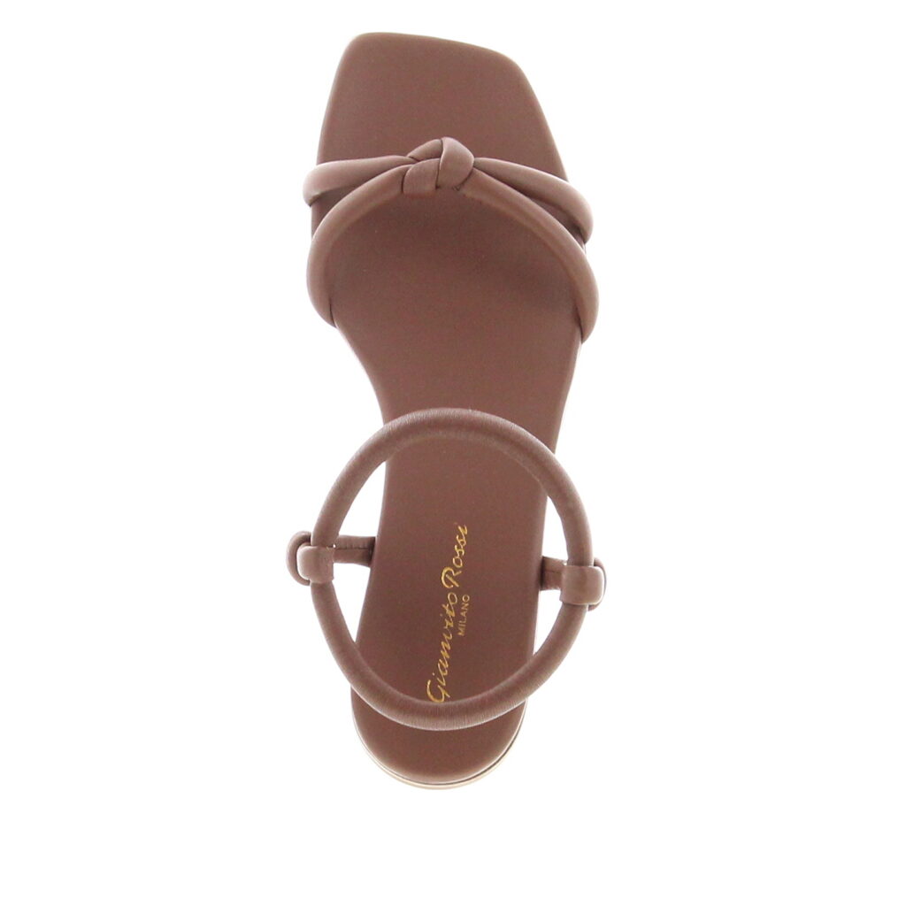 Gianvito Rossi - Juno Sandal Flat - Cuoio
