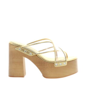 Haus Of Honey - Connie Clog - Gold - Image 1