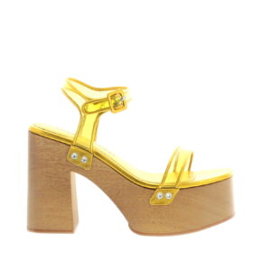 Haus Of Honey - Connie Clog Sandal - Yellow - Image 1
