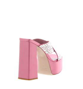 Haus Of Honey - Heel Sandal Crystal - Satin Petal - Image 4