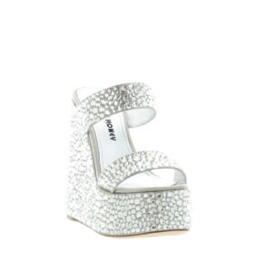 Haus Of Honey - Wedge Sandal - Crystal - Image 3