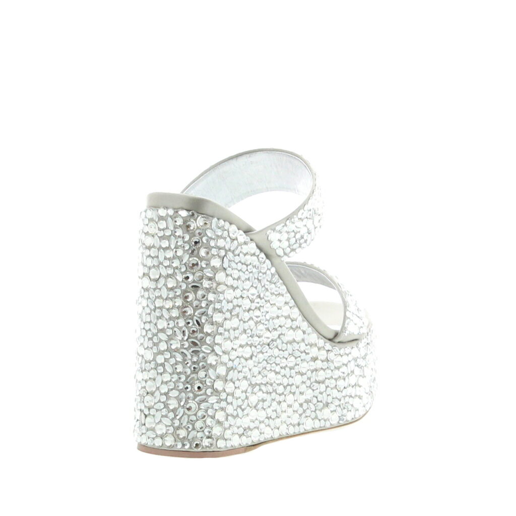 Haus Of Honey - Wedge Sandal - Crystal