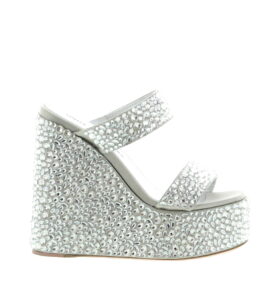 Haus Of Honey - Wedge Sandal - Crystal - Image 1