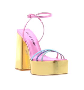 Haus Of Honey - Wannabe Sandal Multicolor Gold - Image 3