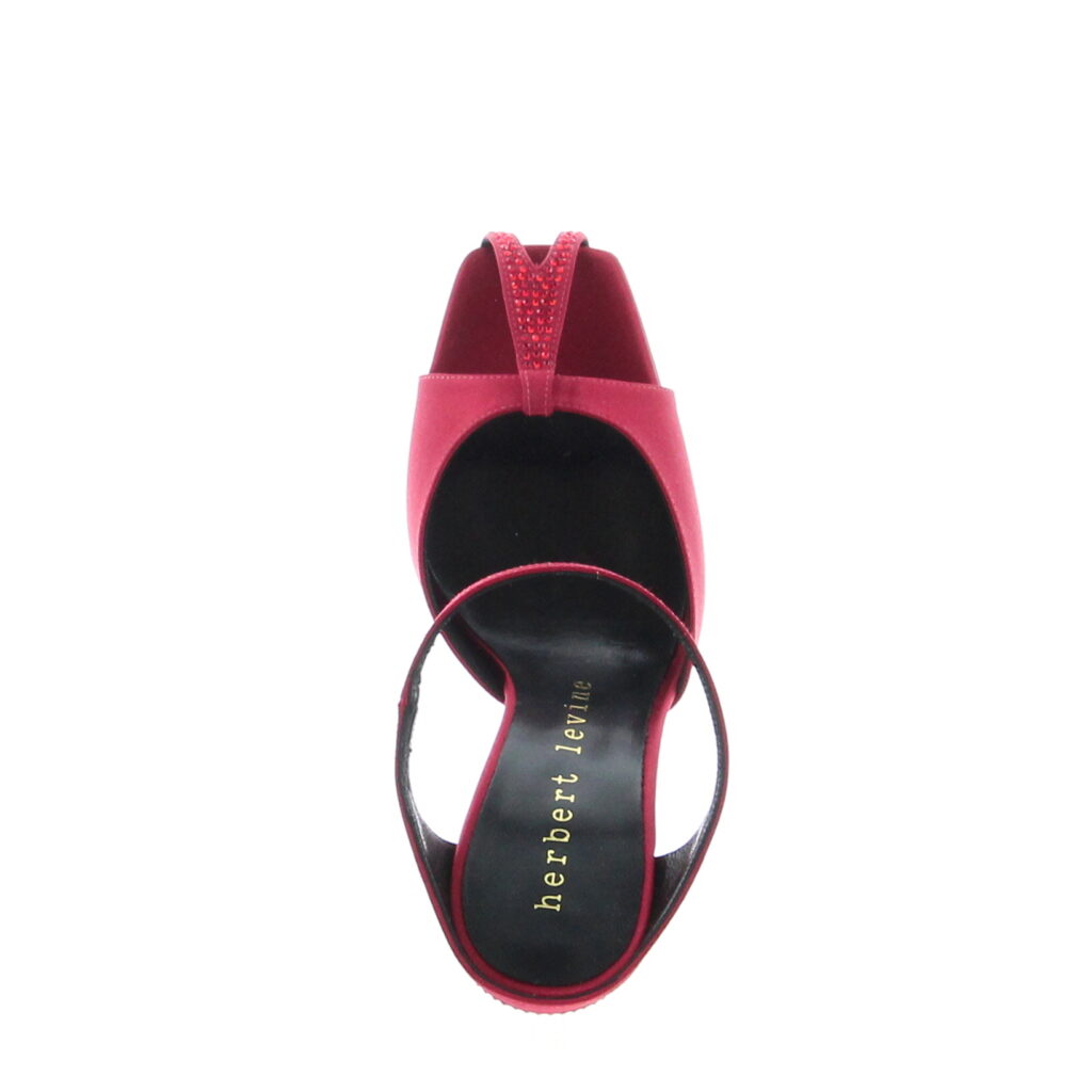 Herbert Levine - Hidden Gem Mule - Satin Beth Red