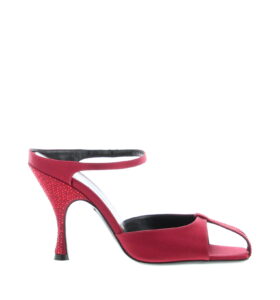 Herbert Levine - Hidden Gem Mule - Satin Beth Red - Image 2