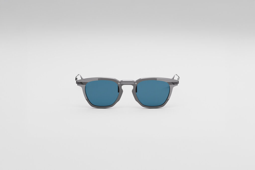 Movitra - Inceptus 06 Nomad - Solid Grey with Polar Blue Lenses