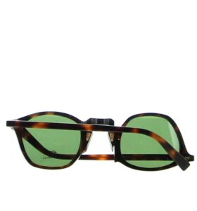 Movitra - Vezio Dark Havana with Green Lenses - Image 5