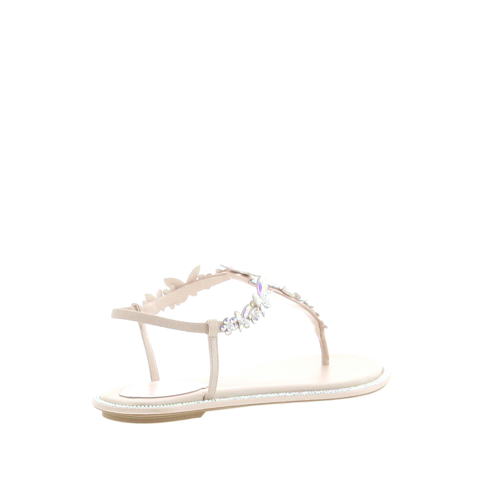 Rene Caovilla - Eden Flat Sandal - Beige - Image 4
