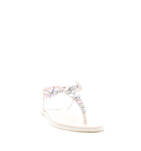 Rene Caovilla - Eden Flat Sandal - Light Pink - Image 3