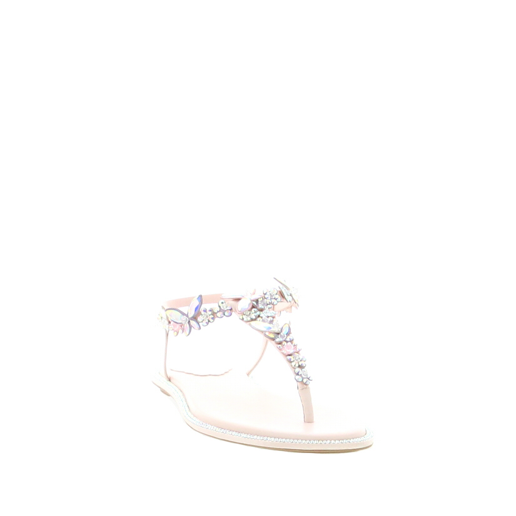 Rene Caovilla - Eden Flat Sandal - Light Pink - Image 3
