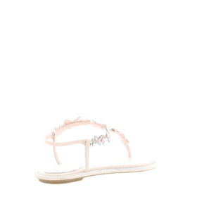 Rene Caovilla - Eden Flat Sandal - Light Pink - Image 4