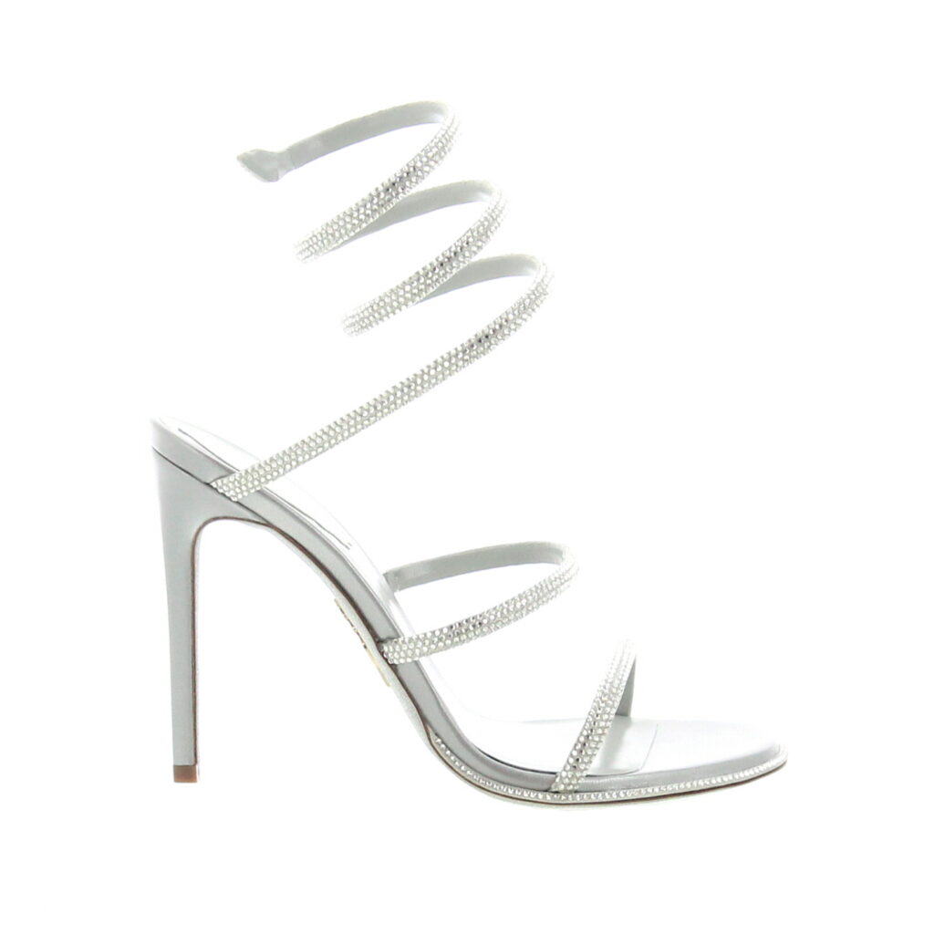 Rene Caovilla - Cleo Sandal 105 - Silver