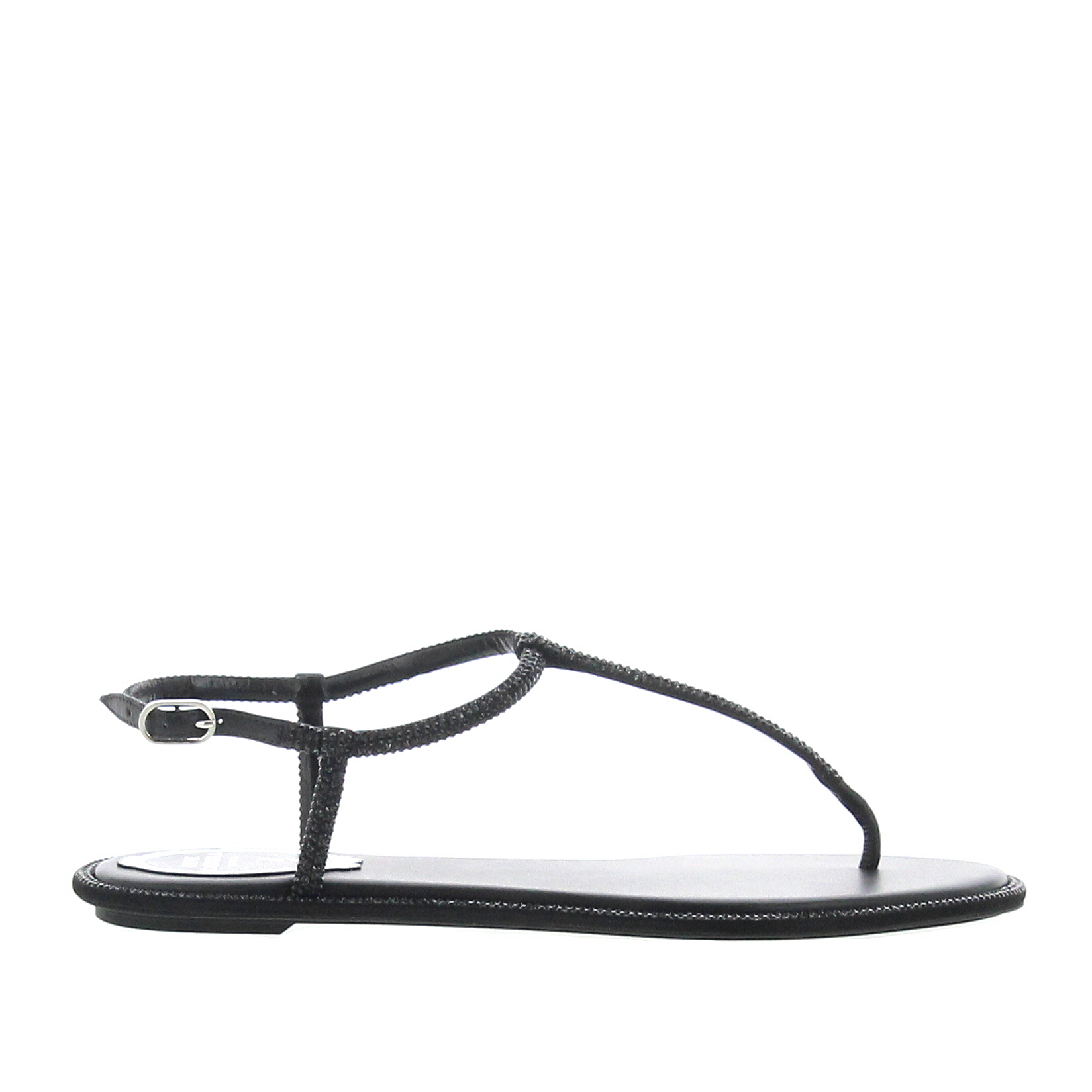 Rene Caovilla - Diana Sandal - Black - Image 1