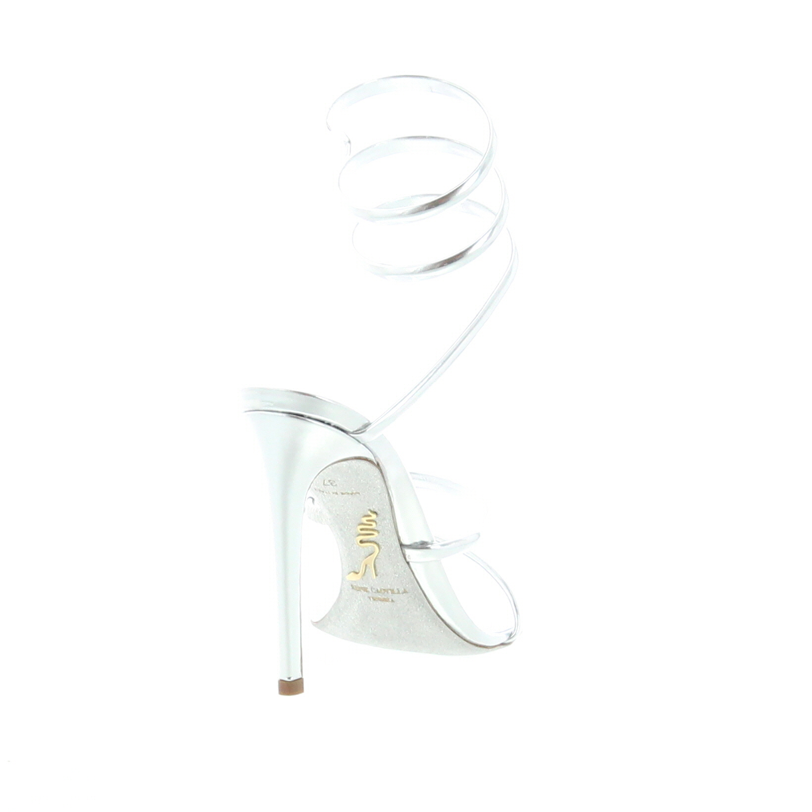Rene Caovilla - Cleo Sandal 105 - Silver - Image 4